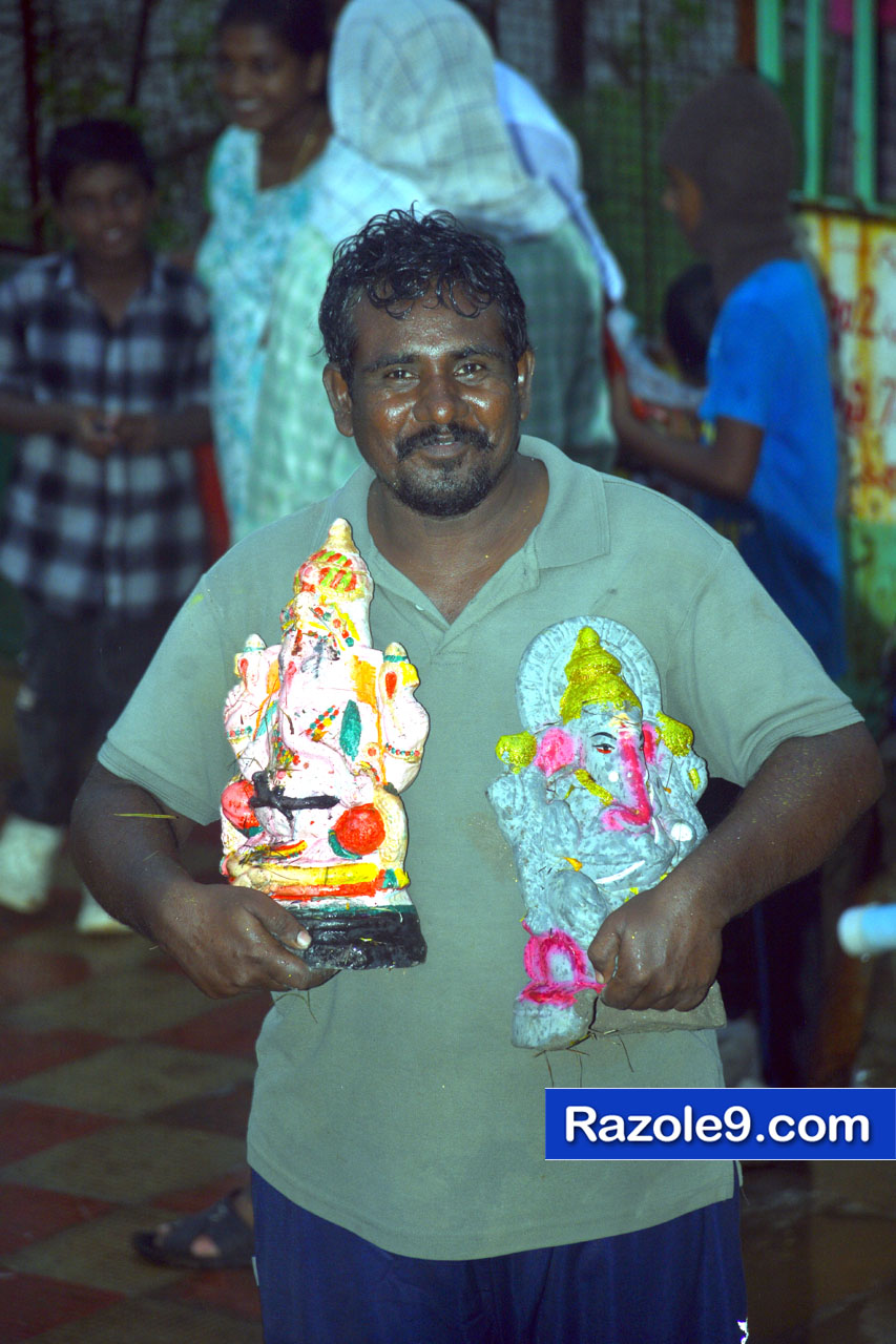 Razole Taluka Ganesh Nimajjanam
